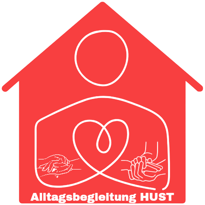 Stilistische Herzlichkeit und für einander da sein unter einem Dach